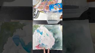 Watercolor Tips How to Lift Color From a Watercolor Painting watercolorpainting watercolor [upl. by Ok]