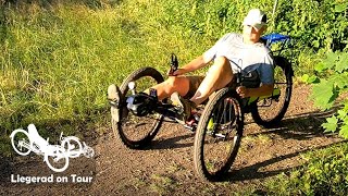 Rund um Straßburg  Von der Ill zum Bruche Kanal Liegerad Recumbent on Tour [upl. by Roch303]