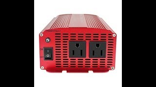 BESTEK 1000W Power Inverter Dual AC Outlets 12V DC to 110V AC Car Inverter [upl. by Averat934]