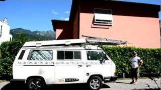 VW Bus T3 Westfalia California Dachträger roof rack umbau [upl. by Jori]