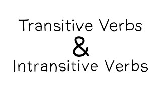 Transitive Verbs amp Intransitive Verbs  Japanese Song for Learning Verbs [upl. by Templeton]