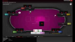 Bovada  Daily Poker Grind  7 triple up Sit and Go 7112014 [upl. by Ase]