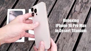 iPhone 16 Pro Max Unboxing with Bare Cases [upl. by Rosati]