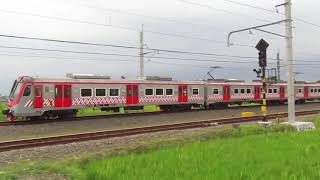 KRL SOLO JOGJA BERANGKAT STASIUN DELANGGU [upl. by Einatsed]