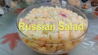 Russian Salad  how do you make russian salad [upl. by Mcknight]