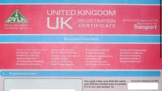 Change your V5C vehicle address Uk in 3 mins [upl. by Petronia86]