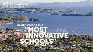 Champlain College Named a Most Innovative School by US News amp World Report [upl. by Bundy]