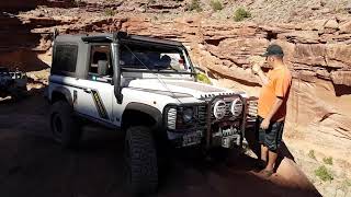 4x4  Kane Creek Canyon  Argentinos en MOAB Easter Jeep Safari 2017 [upl. by Eelarual]