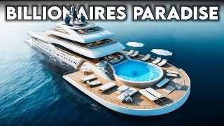 Inside The 8000000000 Mega Yachts [upl. by Renaud]