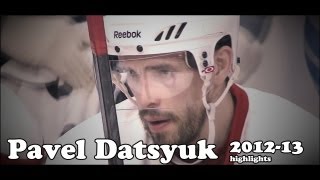 PAVEL DATSYUK  SPACEMAN Павел Дацюк 201213 HIGHLIGHTS [upl. by Aisatna269]