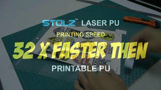 Printable HTV PU vinyl for Laser Printer [upl. by Elak]