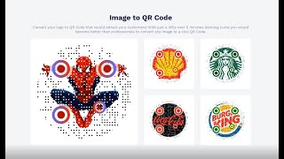 Image to QR Code  Convert your Image or Logo to QR Code in just 5 min [upl. by Puttergill642]