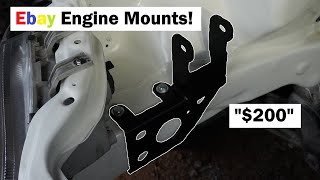 Ebay Engine Mounts On the EG Civic [upl. by Aneala]