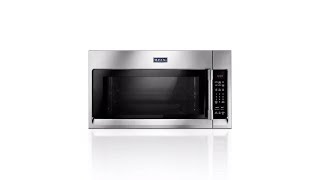 Maytag 2cu ft OvertheRange Microwave with Sensor Cooking and Speed Cook Stainless Steel [upl. by Meggi274]