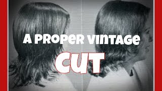 Making the Cut Haircuts for Vintage Styles [upl. by Janik824]