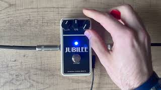 Lovepedal Jubilee Overdrive No Talking Demo [upl. by Isabelle]