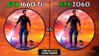 GTX 1660 Ti vs RTX 2060  Test in 2023🔥 Close Fights [upl. by Gemina]