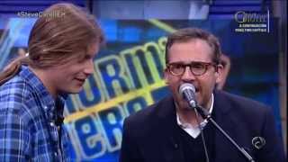 El Hormiguero  Steve Carell practica beatbox junto a Grison [upl. by Ahc]