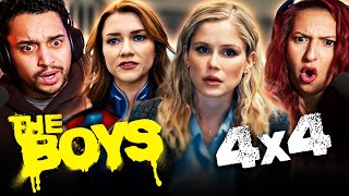 THE BOYS SEASON 4 EPISODE 4 REACTION  FIRST TIME WATCHING  4X4  REVIEW [upl. by Olva394]