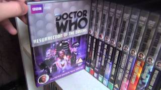 My Complete Doctor Who DVD Collection Overview [upl. by Irahs]