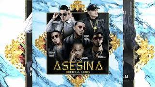 Asesina Remix Version Original Brytiago ❌ Darell❌Daddy Yankee ❌ Ozuna ❌ Anuel AA ❌ Ñengo Flow [upl. by Roldan]