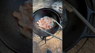 Deep frying bacon again bacon deepfryer baconbaconbacon cookingvideo Oklahoma blondeokie [upl. by Bedad]