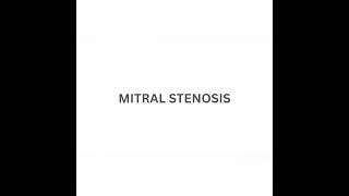 MITRAL STENOSIS MNEMONIC medicalcardiologymedmind [upl. by Tonkin]