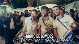 Grupo de Bombos  Os traquinas do bairro  Feiras Novas 2023 [upl. by Alahsal]