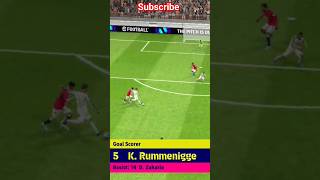 kRummenigge power shot efootball viral pes sports [upl. by Kassey852]