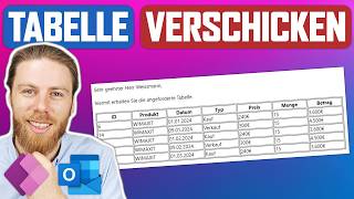 Tabelle per Mail verschicken  Power Apps [upl. by Ronile387]