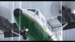 Twin Otter Landing Lukla in Bad Weather [upl. by Maurilla]