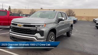 2025 Chevrolet Silverado 1500 LT Crew Cab Woodhaven Trenton Wyandotte Taylor Riverview Southgat [upl. by Owades]