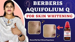 Berberis Aquifolium Q for Skin Whitening  Effective or Not  My Real Clinical Experience [upl. by Evadne85]