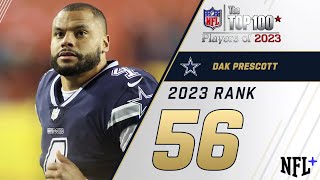 56 Dak Prescott QB Cowboys  Top 100 Players of 2023 [upl. by Olethea]