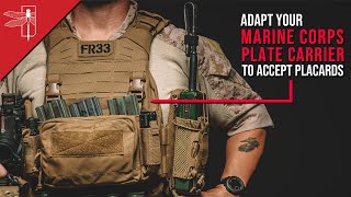 HALEY STRATEGIC  How to adapt your USMC Gen III PLATE CARRIER to accept PLACARDS [upl. by Anilemrac]