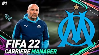 FIFA 22  CARRIERE MANAGER OM 1  LE STYLE SAMPAOLI [upl. by Eiryt]