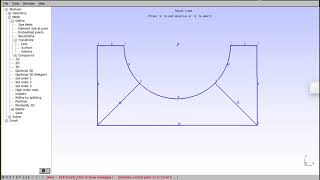 Structured Mesh Generation for Curved Geometry  Gmsh [upl. by Neetsuj]