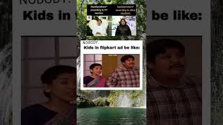 Kids in flipkart ad😅🤣 music song [upl. by Vasili]