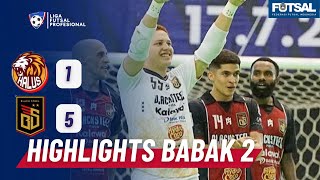 HIGHLIGHTS BABAK 2 HALUS FC 1 VS 5 BLACKSTEEL FC  LIGA FUTSAL PROFESIONAL 2023 2024 [upl. by Aenitsirhc]