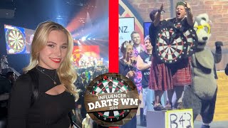 Darts DJ Ötzi und ganz viel Pyyyrootechnik 😱 Influencer Darts WM von HandOfBlood  MrsSpark Vlog [upl. by Oicafinob97]