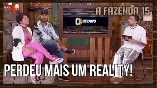 Cabine de Descompressão  quotNadja qual sensação de perder mais um realityquot debocha Lucas afazenda15 [upl. by Franek649]