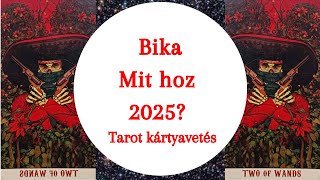 Mit hoz 2025 Általános tarot kártyavetés bika horoszkóp jegy részére [upl. by Seabury]