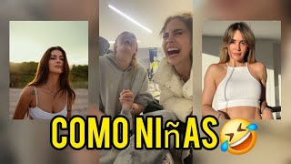 Lina Tejeiro y Greeicy como NIÑAS jugando en el AEROPUERTO [upl. by Naimerej]