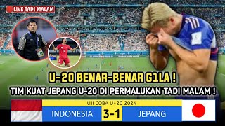 🔴GEMPARKAN ASEAN TADI MALAM  INDONESIA U20 3 VS JEPANG U20 1  Laga Uji Coba U20 2024  Berita [upl. by Buyer]