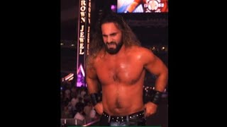 Seth Rollins Entrance and Exit from WWE Crownjewel wwe [upl. by Bianchi]