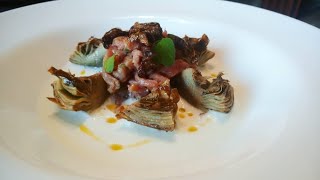 Video Ricetta  Tartare di Tonno con Carciofi e Spuma di bufala  Ai fornelli con Ferruzzi [upl. by Alleunam]