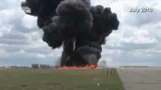 Pilot ejects seconds before his Canadian Air Force F18 Hornet crashes at Lethbridge [upl. by Ahsitul553]