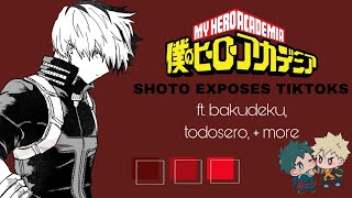 📱  SHOTO EXPOSES TIKTOKS — read desc  silly video  mha texts [upl. by Clothilde]