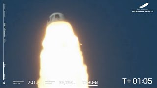 First launch failure for Bezos rocket company [upl. by Crist532]