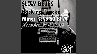 Slow Blues Backing Track B Minor Professionally Mastered [upl. by Llenrev]